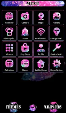 Galaxy Lips Theme android App screenshot 2