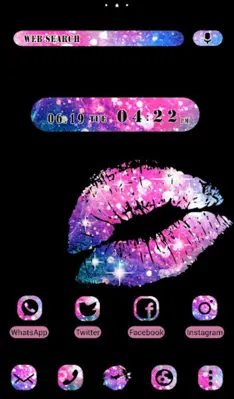 Galaxy Lips Theme android App screenshot 3